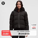 lululemon丨Slush Hour 女士羽绒连帽外套 LW4CMLS 黑色 S