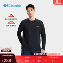 Columbia哥伦比亚户外25秋冬新品男子银点热能UPF50防晒T恤XE9365 010黑色 亚太修身版型 L (180/100A)