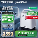 鱼跃医用制氧机吸氧机轻音家用老人5L升级6L升8F-6AW中重度缺氧