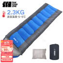 探险者（TAN XIAN ZHE）睡袋成人 户外冬季加厚保暖棉睡袋春秋室内露营午休隔脏睡袋2.3KG