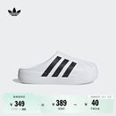 adidas adiFOM SUPERSTAR MULE拖鞋厨师鞋穆勒鞋阿迪达斯三叶草   白/黑(推荐脚型偏胖选大半码)   44.5