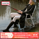 HUNTER雨靴户外露营女鞋惠灵顿经典英伦防水防滑骑士靴女长筒女靴高筒靴 哑光黑色/BLK 36