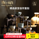 上新了文创  故宫功夫茶杯 国潮茶具陶瓷高端礼盒男士生日礼物商务伴手礼 唐宋雅集礼盒主人杯×6