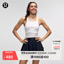 lululemon丨Ebb to Street 女士短款工字运动背心 内置内衣 LW1CJUS 白色 S /6