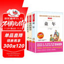 小英雄雨来 童年 爱的教育/六年级上册快乐读书吧文学名著阅读儿童文学共650页（套装共3册）