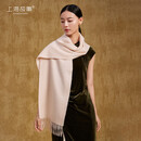上海故事情侣款双面100%羊绒围巾10柔软送男女友圣诞节生日礼物秋冬围脖