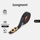 Songmont山下有松女士腰带双面自由搭配裤带头层牛皮装饰皮带 环环相扣S码 预售35天