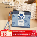 大英博物馆埃及安德森猫萌猫便携牛仔卡包零钱包送女生生日礼物