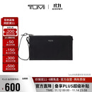 途明（TUMI）VOYAGEUR 女士高端时尚手拿包黑色拼烟枪色礼物