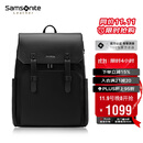 新秀丽（Samsonite）双肩包电脑包15.6英寸男女牛皮革背包大容量出差旅行包NV0*003