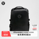 lululemon丨New Crew 背包 双肩包 拒水 LU9CLES 黑色 O/S