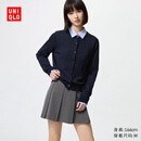 优衣库女装打褶迷你裙裤/休闲短裤480302 08 深灰色 S /155/64A