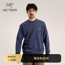 ARC'TERYX始祖鸟 EMBLEM FLEECE CREW 男子 抓绒衫 Black Sapphire/蓝黑色 M
