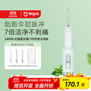 米家小米立式冲牙器洗牙器水牙线 F300薄荷绿 创新散射脉冲 4档模式3种喷嘴  