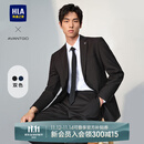 海澜之家（HLA）西服套装男春秋新轻商务经典系列西装套装 黑色02【西服+西裤】 【预订】 M 175/92A推荐126~140斤