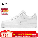 耐克NIKE缓震板鞋男空军一号AIR FORCE 1运动小白鞋CW2288-111白42