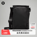 lululemon丨Water Bottle带前侧口袋斜挎水壶包 拒水 LU9BO7S 黑色 O/S
