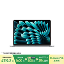 Apple/苹果AI笔记本/2025款MacBook Air13英寸M4 (10+8核) 16G 256G银色电脑MW0W3CH/A