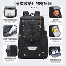 露西音篮球双肩包初高中篮球训练包学生运动包独立鞋仓篮球装备背包轻便 黑色