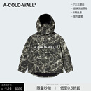 A-COLD-WALL* ACW冷墙大理石纹连帽风衣男ACWMO133 黑灰色 L