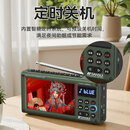 山水F69老人收音机老年人插卡视频音乐播放器迷你音箱便携式随身听FM调频广播音响蓝牙音箱 绿色