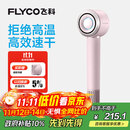 飞科（FLYCO）高速电吹风机生日礼物家用便携出行必备速干负离子大风力护发吹风筒FH6371钻石粉 国家补贴