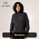 ARC'TERYX始祖鸟 SQUAMISH JACKET 轻量 男子 风壳夹克 BLACK/黑色 S