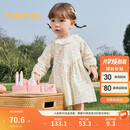 巴拉巴拉童装女童连衣裙儿童裙子宝宝2025春婴儿精致甜美可爱208125111009
