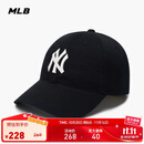 MLB帽子男女软顶棒球帽虞书欣明星同款运动鸭舌帽3ACP6601N-50BKS-F