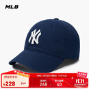 MLB帽子男女软顶棒球帽虞书欣明星同款运动鸭舌帽3ACP6601N-50NYS-F