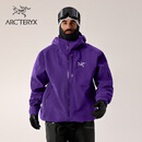ARC'TERYX始祖鸟 SABRE SV JACKET GORE-TEX 防水 男子 滑雪滑雪夹克 AZALEA/岩隙紫 L
