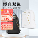 Kawasaki川崎羽毛球包双肩包运动背包独立鞋袋KBP-8220黑色