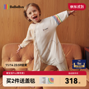 bebebus婴儿睡袋春秋冬恒温儿童睡衣四季通用暖宝宝pro分腿防踢被寒冬M码