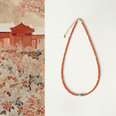 时禧】原创国风新中式南红绿松石文艺项链女生礼物送女朋友礼物礼盒款