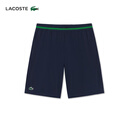 LACOSTE法国鳄鱼男装25秋冬新款德约科维奇系列弹力运动短裤|GH7413 RIJ/藏青色/绿色线条 XL 6