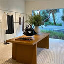 1服装店买手店收银台吧台中岛柜流水台陈列柜展示台中古风胡桃木 标准 220×80×80