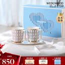 Wedgwood[结婚礼物]马克杯金粉年华对杯心动礼盒骨瓷咖啡杯水杯杯子送人