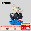 卡骆驰（CROCS）贝雅儿童洞洞鞋男女童户外包头沙滩鞋拖鞋/207013/207012 深蓝色-410 31 (190mm)