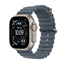 Apple/苹果WatchUltra3智能手表GPS+蜂窝款49毫米原色钛金属表壳铁锚蓝色海洋表带-联通补贴