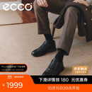 爱步（ECCO）正装鞋 增高牛皮休闲皮鞋男 雅仕男鞋系列207124 黑色42