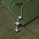 APM Monaco[杨紫同款]六芒星项链女设计感锁骨链送女友毛衣链