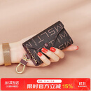 马莎兰缇（MashaLanti）汽车钥匙包简约女士卡包2025新迷你腰挂钥匙扣收纳包实用生日礼物