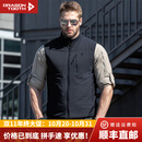 龙牙二代龙牙锋速轻量保暖马甲抗静电棉马甲外穿户外运动休闲君品 极夜黑 M 175/96A