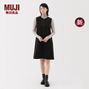 无印良品（MUJI）女式 木棉混 灯芯绒 背带裙 女装连衣裙裙子25年秋季新品BC2OBC5A 深棕色 M (160/84A)