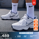 耐克轻便训练鞋老爹鞋冬季健身缓震运动NIKE MONARCH 4 415445 102白色/金属银/深藏青 36.5 (235mm)