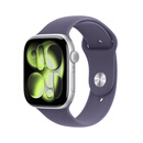 Apple/苹果 Watch S11 智能手表46毫米银色铝金属表壳雾紫色运动型表带S/M 【GPS】电信补贴