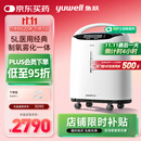 鱼跃（Yuwell）5L升医用分子筛制氧机吸氧机氧气机家用老人带雾化8F-5AW国家补贴