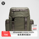 lululemon丨Wunderlust 背包 *Mini 拒水 双肩包 LU9B23S 军绿/炮铜色 O/S