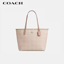 蔻驰（COACH）【品牌直供】女士CITY大号单肩托特包电脑包CV976新年礼物