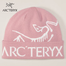 ARC'TERYX始祖鸟 BIRD WORD TOQUE 男女同款 绒线帽 贝栗粉/极地白 均码